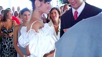 Lewd Bridesmaids Turn A Wedding After Party Into An Orgy