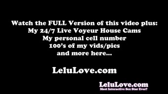 Lelu Love-Vibrator And Dildo Masturbation With Blooper