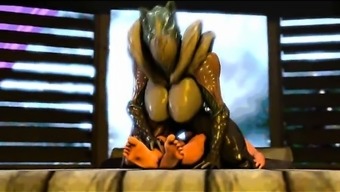 3d Female Aliens Fucking Big Cocks!