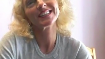 Busty Blonde Granny Gets Her Hairy Pussy Fucked