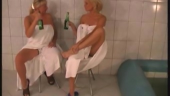 Sweaty Sex In The Sauna With A Big Tits Milf Cock Craver