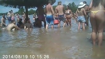 Combinado De Culos En La Playa 2