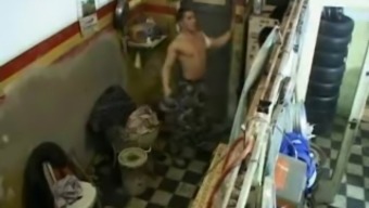 Babe Gets Fucked In A Tire Shop And It'S All On A Hidden Cam
