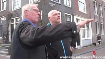Cute Blonde Prostitute Rides The Old Man With Lust
