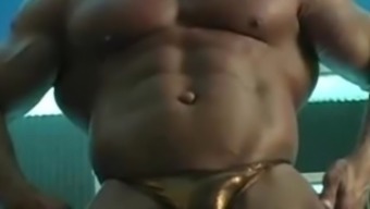 Daddy Muscle Showing Off