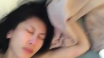 Steph Lau Recieves A Facial On Her Pretty Face