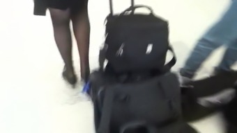 Air Hostess Legs.