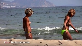 Sexy Topless Beach Teen Girls Voyeur Hd Video Teaser Ii