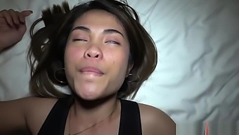 Asian Girl First Black Cock And Creampie With Tourist