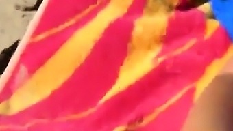Beach Masturbation