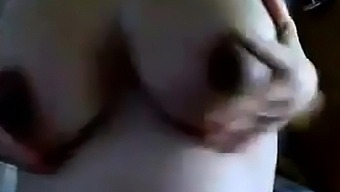 Pregnant Woman Fingering And Playing With Cunt