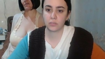 Mother And Daughter Strip On Cam