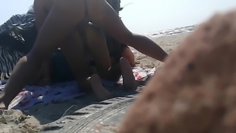 Doggystyle On Public Beach