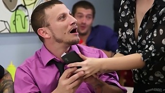 Brutal Fuck On The Table Is The Only Way To Enjoy For Devin Saint And Mr Pete
