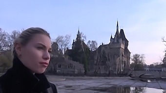 Skinny Blonde Girl Milena Devi Enjoys Having Sex With A Stranger