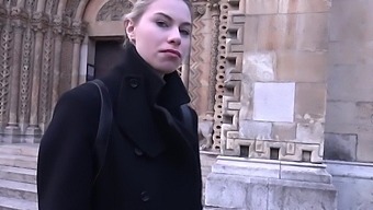 Skinny Blonde Girl Milena Devi Enjoys Having Sex With A Stranger