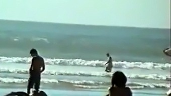 Str8 Big Dick On Beach