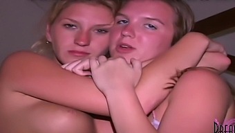 Private Home Video With 2 Naked Party Girls