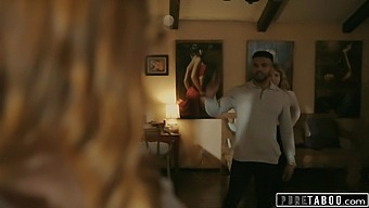 Lena Paul Unexpectedly Creampied During Hot Threesome