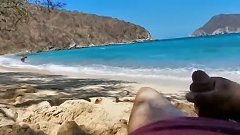 A Blowjob On The Beach