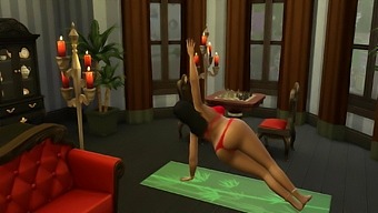 Indian Webseries Uncut, Aunty Does Yoga