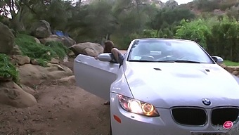 Pussy Eating Babes Aspen Rae And Shae Snow Grind Their Twats Outside!