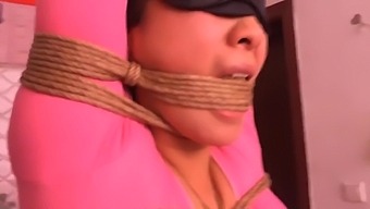Hands Wrapped Rope Bound
