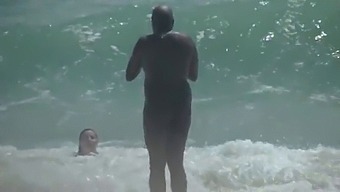 Caribbean Nude Beach Vacation Part 1 And 2 - Exhibitionist Wife Helena Price Voyeur Pov!!!