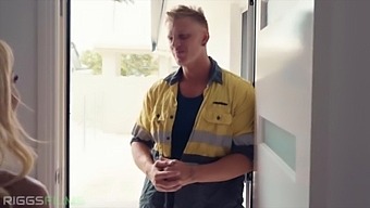 Horny Stepmom Fucks The Handyman