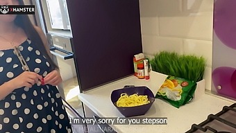 Stepmother Comforted Upset Stepson With Her Pussy