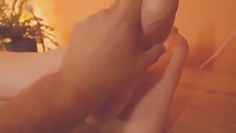 Step Son Caresses Mommy'S Wet Pussy And Makes Her Orgasm - Mommy'S Big Tits