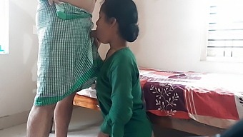 Indian Couple Indulges In Passionate Sex After A Long Time Of Abstinence