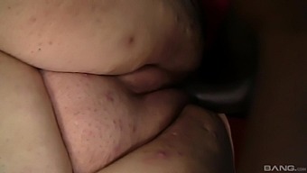 Fat Desiree Devine Enjoys While Being Penetrated By A Enormous Black Manhood.
