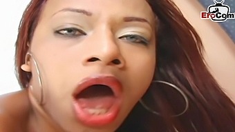 A Blazing Ebony Latina Shemale Get Anal Sexual Relations.