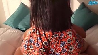 She Asks Her Stepbrother To Fuck Her In Her Favorite Dress