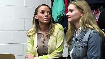 A Threesome In The Workplace With Pristine Edge And Harlow West.