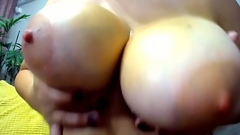 Big Bosoms Latina Take Off Bra And Manipulate Enormous Breast With Huge Vagina Puffy Nipples
