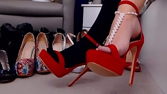 A Nice High Heels Aggregation, If You Cherish Red High Heels, Here You Are.