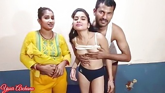 Desi Audio Of Threesome With Mama And Mom