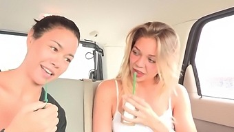 Real Lesbian Pussy Licking From Two Gorgeous Pornstars