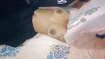 18+ Indian Stepdaughter Gets A Close-Up Blowjob