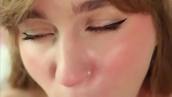 Cute Girl With Big Tits Enjoys Playing With Toys