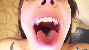 Big Natural Tits And Nylon Play In A Rough Interracial Threesome