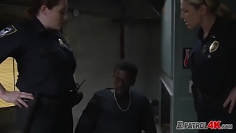 Perverted Police Officers Arrest And Punish A Resistant Criminal