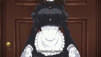 Big-Titted Maid Gives Her Master An Unforgettable Blowjob In Hentai Video