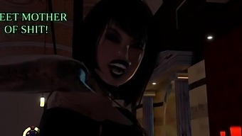 Foxy 3d Superwoman Fucking And Bouncing On A Cock