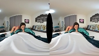 Jessy Jey'S Virtual Reality Experience: German Amateur Brunette Gives Great Blow Job With Passion