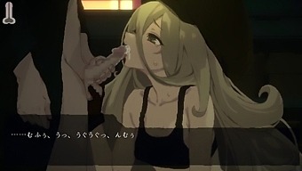 Seductive Sorceress In Blue Dominates In Explicit Japanese Hentai Video