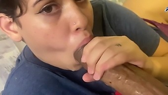 Brazilian Teen With Natural Big Tits Enjoys Hard Pussy Pounding And Cumshot