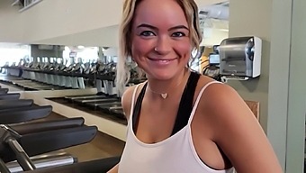 Voluptuous Gym-Goer Invites Stranger For Steamy Car Encounter